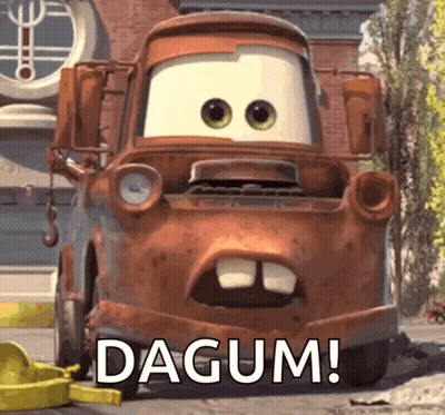 Tow Truck Saying Dagum GIF