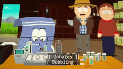 Towelie Doing Science Experiments GIF
