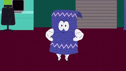 Towelie Fighting With Evil Towel GIF