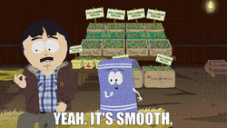 Towelie Pleased About Mechandise Sale GIF