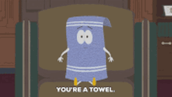 Towelie Talking To Himself GIF