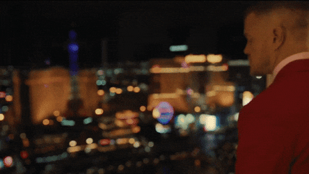 Towering Cityscape Against Skyline GIF