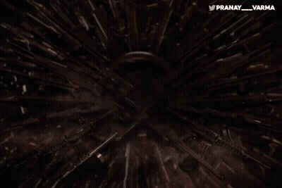 Toxic In Copper Letters On Dark Background GIF