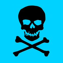 Toxic Skull Logo
