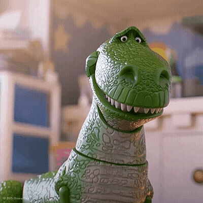 Toy Dinosaur From Toy Story GIF