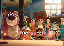 Toy Story 3 Googly Eyes GIF