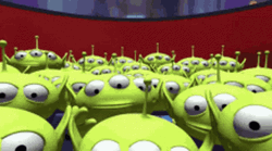 Toy Story Aliens Amazed GIF