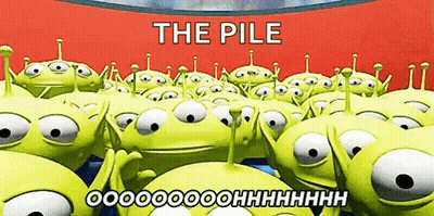 Toy Story Aliens Lined Up GIF