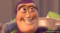 Toy Story Buzz Lightyear Crazy Face GIF