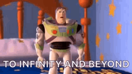 Toy Story Buzz To Infity And Beyond GIF