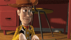 Toy Story Compressing Woody GIF