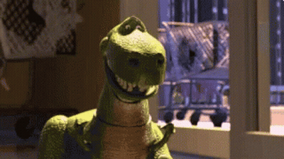 Toy Story Dinosaur EMU EMI Project GIF