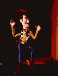 Toy Story Funny Woody Finger Guns