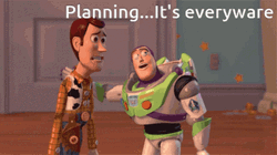 Toy Story Planning It's Everwhere GIF