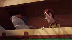 Toy Story Shark And Woody GIF