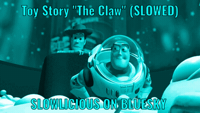 Toy Story The Claw Slowed Slowlicious On Bluesky GIF