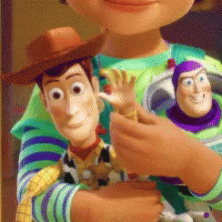 Toy Story Woody Wave Hand GIF