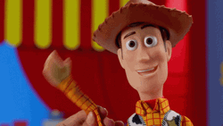 Toy Story Woody Waving Hello GIF