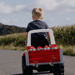 Toy Tractor Moving Forward GIF