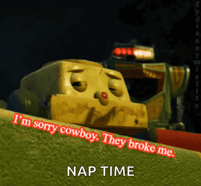 Toy Truck I'm Sorry Cowboy They Broke Me GIF