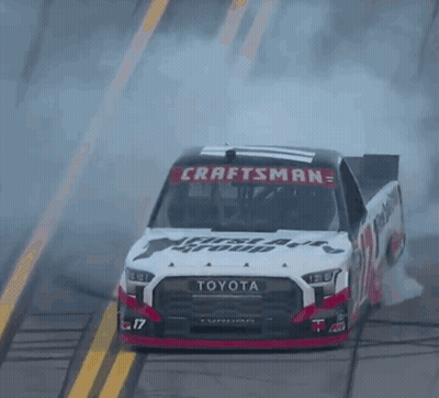Toyota Truck With Craftsman On Side GIF