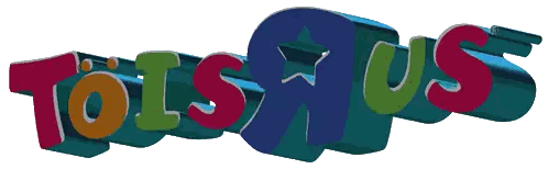 Toys R Us Logo With Star In Center Sticker