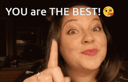 Tracey Matney Saying You're The Best GIF