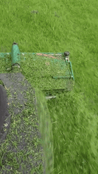 Tractor Grass Trimmer GIF