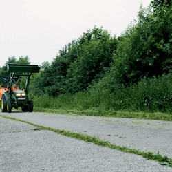 Tractor Moving So Fast GIF