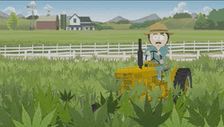 Tractor South Park Tegridy Farms GIF