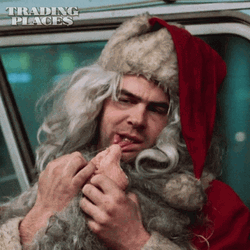 Trading Places Dan Aykroyd Bad Santa GIF