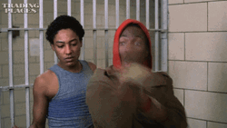 Trading Places Eddie Murphy Karate In Prison GIF