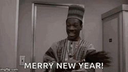 Trading Places Murphy Merry New Year GIF