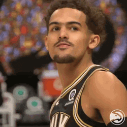 Trae Young Peace Sign GIF
