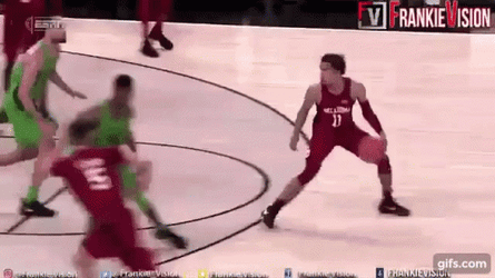 Trae Young Three Point Score GIF