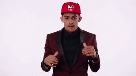 Trae Young Thumbs Up GIF