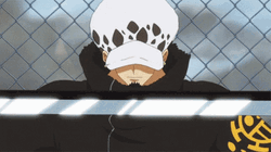 Trafalgar Law Closes His Sword GIF