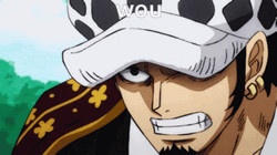 Trafalgar Law Grinning Teeth GIF