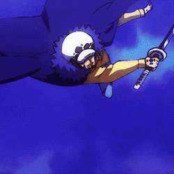 Trafalgar Law Injection Shot GIF