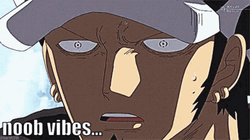 Trafalgar Law Noob Vibes Shocked GIF