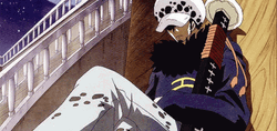 Trafalgar Law Sleeping On Ship GIF