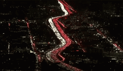 Traffic At Night GIF