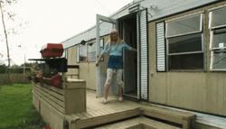 Trailer Park Drunk Fighting GIF