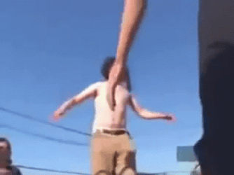 Trailer Park Fighting Trevor Jacob GIF