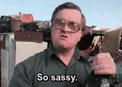 Trailer Park So Sassy Head Shaking GIF