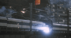Train Crash Pull By Godzilla GIF