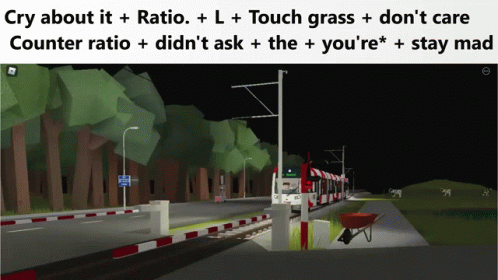 Train Cry About It Ratio GIF