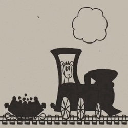 Train Dog Choo Choo GIF