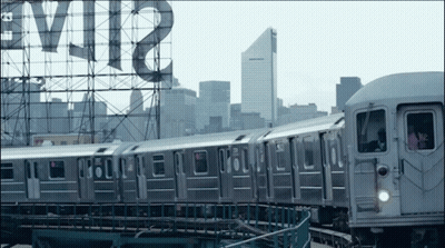 Train Going Past 2012 Sign GIF