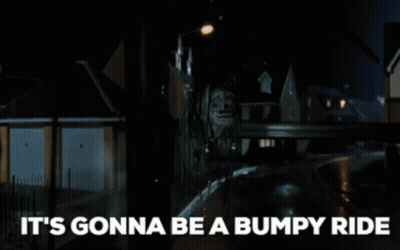 Train Saying It's Gonna Be A Bumpy Ride GIF